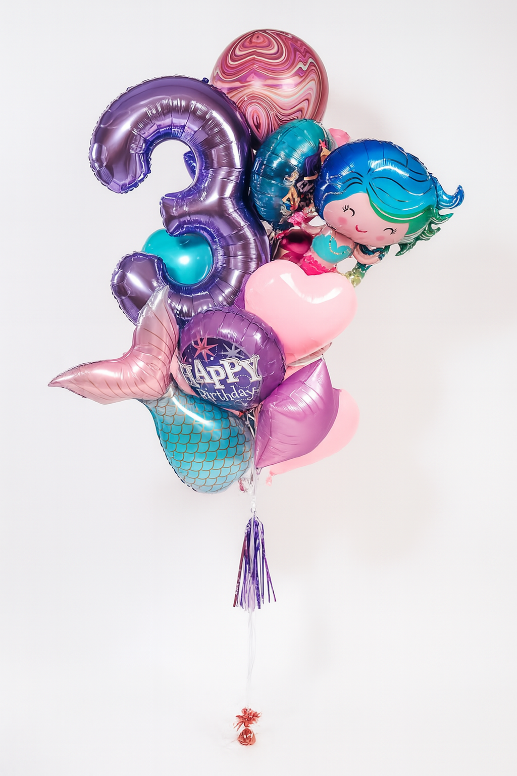 Deluxe Mermaid - Balloon Bouquet