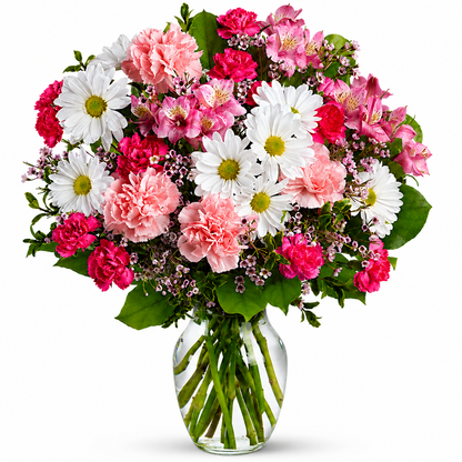 Pink Daisy Delight Bouquet | Fresh Flower Delivery San Diego